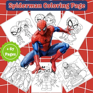 Spider-Man Coloring Pages | SpiderMan Coloring Pages For Kids | Printable Coloring Pages | Kids Coloring Pages | Girls Coloring Pages | pdf