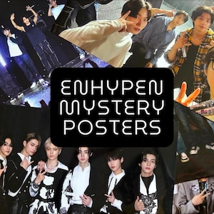 Enhypen Mystery Posters – Merchandising e oggetti da collezione per fan di OT7 K-pop