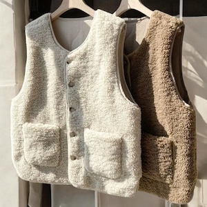 Quilted Vest Women, Long Belted Vest, Zip up Fall Sleeveless