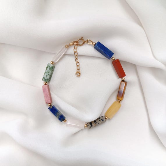 Febbraio Birthstone Ametista Viola Bracciale Donna Ragazza Gioielli Regalo di compleanno – Aurora Tears