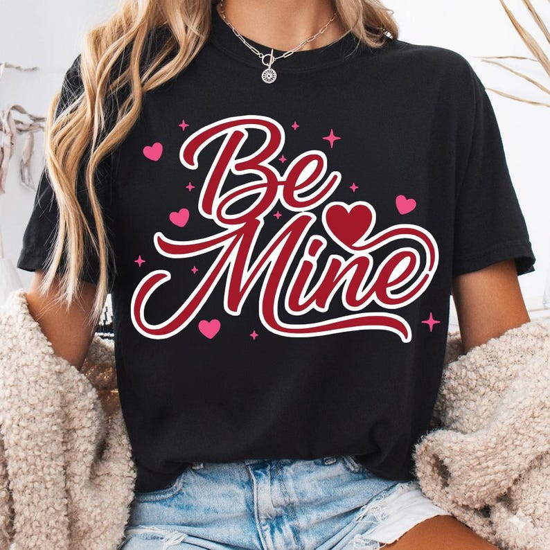 Valentine SVG Bundle, Love Quotes SVG Set, Be Mine Kiss Me SVG ...