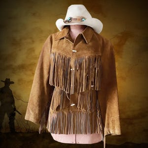 Handmade Suede Leather Fringe Jacket, Western Wear Ladies Suede Fringe Jacket, 70s Brown Suede Fringe Jacket, Cowgirl Outfit, Boho Outfit