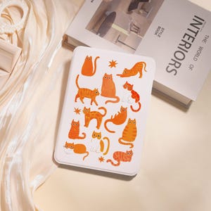 Cute Cats Kindle Case For Kindle10/11/12th Paperwhite 6&quot; 6.8&quot; 7&quot; Kindle Colorsoft Kindle basic, Personalized Case Paperwhite Cover