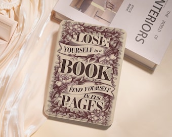 Book Lover Kindle Case For Kindle 10/11/12th Paperwhite 6" 6.8" 7" Kindle Colorsoft Kindle basic, Personalized Case Paperwhite Cover