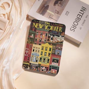 New Yorker Street Kindle Case For Kindle 10/11/12th Paperwhite 6&quot; 6.8&quot; 7&quot; Kindle Colorsoft Kindle basic, Personalized Case Paperwhite Cover