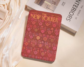 New Yorker Red Love Kindle Case For Kindle 11/12th Paperwhite 6" 6.8" 7" Kindle Colorsoft Kindle basic, Personalized Case Kobo Libra Case