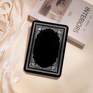 Vintage Frame Black Kindle Case For Kindle 11/12th Paperwhite 6" 6.8" 7" Kindle Colorsoft Kindle basic, Personalized Case Kobo Libra Case