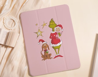 Green Goblin iPad Case For iPad Air 5/6/7 11" 13",iPad 5-10th 10.9"10.2", iPad Mini 6/7 8.3",iPad Pro 2024 11" 13",A16 Shell PenSlot Cover