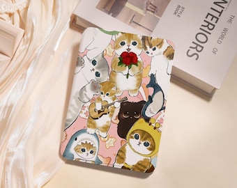 Cats Kindle Case For Kindle 10/11/12th Paperwhite 6" 6.8" 7" Kindle Colorsoft Kindle basic, Personalized Case Paperwhite Cover