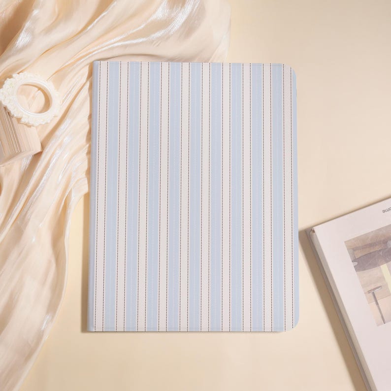 Blue Stripes iPad Case for iPad Air 5/6/7 11