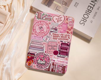 Pink E-Reader Club Kindle Case For Kindle 10/11/12th Paperwhite 6" 6.8" 7" Kindle Colorsoft Kindle basic, Personalized Case Kobo Libra Case