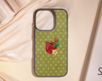 Caterpillar Soft Phone Case For iPhone 17 11 12 13 14 15 16,7/8 Plus,XS Max XR,iPhone 17 Pro/Pro Max,16e,iPhone 12-13 Mini,Cute Case,Gift