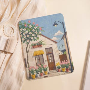 Pretty House iPad Case For iPad Air 5/6/7 11&quot; 13&quot;,iPad 5-10th 10.9&quot;10.2&quot;, iPad Mini 6/7 8.3&quot;,iPad Pro 2024 11&quot; 13&quot;,A16 Shell PenSlot Cover