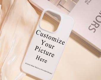 Custom Picture Hard Phone Case,iPhone Air iPhone 17/16/15/14/13/12/11 Pro/Pro Max iPhone 16e iPhone 12/13 Mini XS Max XR,Cute Case,Gift
