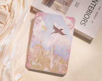 Dragon Castle Kindle Case For Kindle 10/11/12th Paperwhite 6" 6.8" 7" Kindle Colorsoft Kindle basic, Personalized Case Paperwhite Cover
