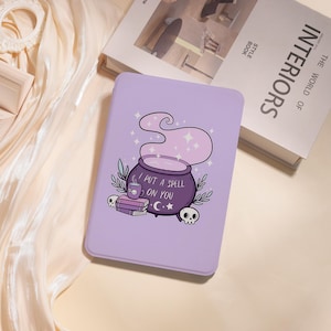 Book Purple Kindle Case For Kindle 10/11/12th Paperwhite 6&quot; 6.8&quot; 7&quot; Kindle Colorsoft Kindle basic, Personalized Case Paperwhite Cover
