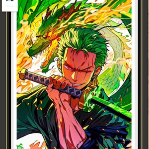One Piece Main Characters, handmade Multilayer 3D paper carving ,wall art, Anime gift , Comics, Anime Decor, Luffy, Zoro, Ace, Nami