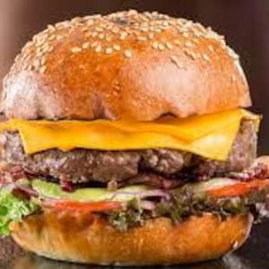 Classic Cheeseburger Recipe | Juicy Beef Burger with Cheddar & Toppings | PDF Download
