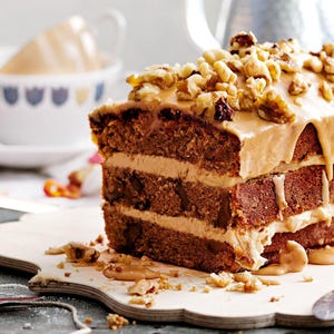 Ricetta della torta al caffè e noci / Torta al caffè umida e soffice / Ricetta di facile cottura / Download immediato / Download PDF