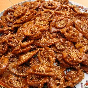 Traditional Moroccan Chebakia Recipe | Honey & Sesame Cookies | Ramadan Sweets | Authentic Moroccan Dessert | PDF Recipe Download