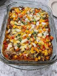 Taco Biscuit Casserole Recipe | Easy Cheesy Mexican Bake | PDF Download
