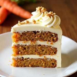 Carrot Cake Recipe with Cream Cheese Frosting | Easy Moist Cake Printable | Dessert PDF | Instant Download