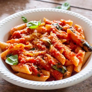 Fresh Pasta Primavera Recipe | Easy Veggie Pasta Dinner | Printable PDF Download