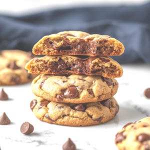 Chocolate Chip Biscuits Recipe | Soft & Buttery Homemade Biscuits | Easy Baking Recipe | PDF Download