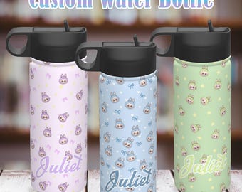 Custom Engraved Name Mug,Personalized Cute Kid&#39;s Cup,Back To School Gifts For Kids,Cute Sipping Buddy,Adorable Sip Gear,Sweet Sip Companion