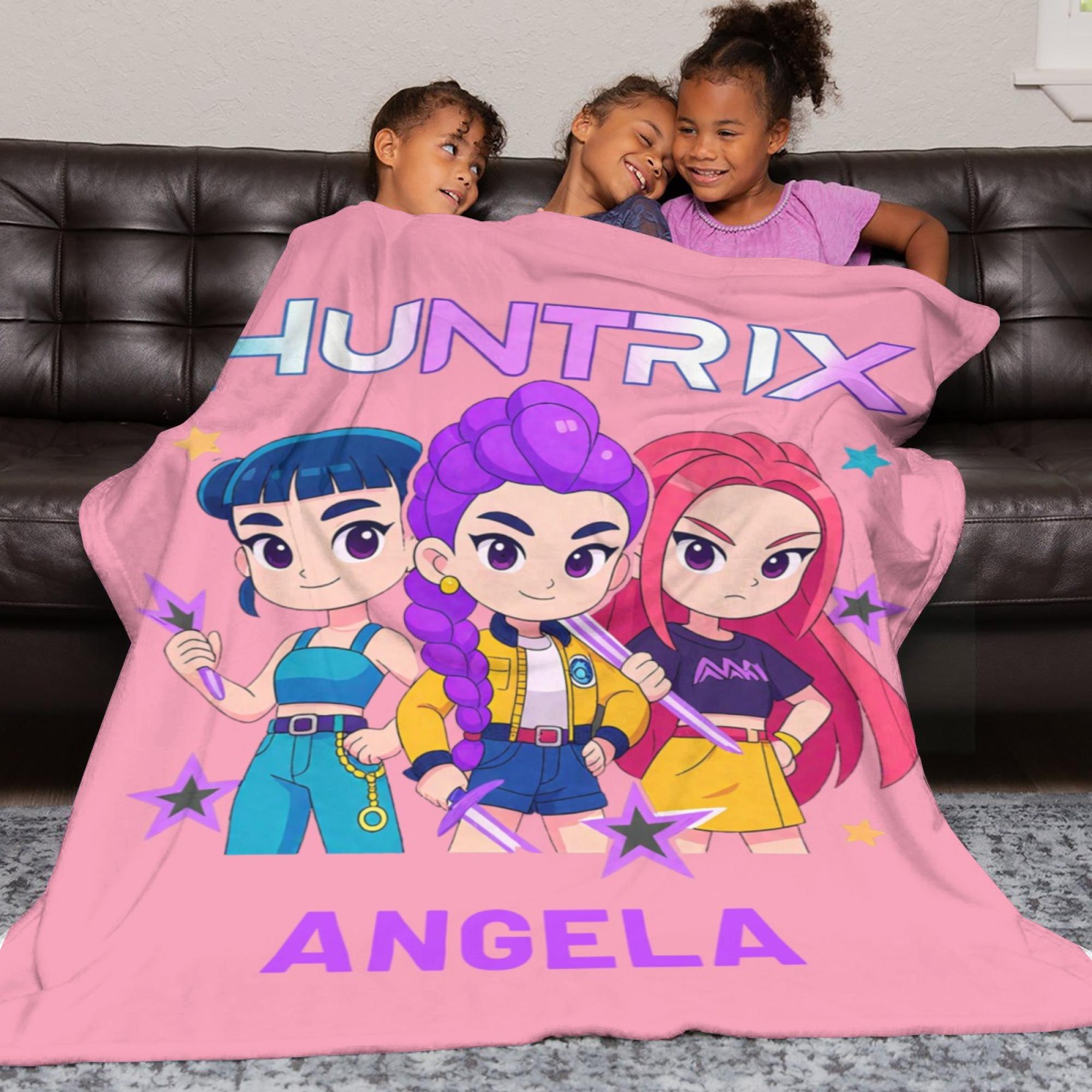 Generisch K Pop De-mon H-Hunters Decke Flauschige Sofa
