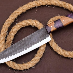 Chef Knife Hand-Forged Meat Cleaver High-Carbon Multipurpose Butcher Knife