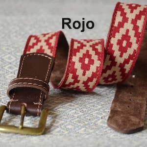 ceinture argentine, ceinture en tissu pampa, ceintures polo,  fabrics belt, polo gaucho style polo belts , ceinture style polo
