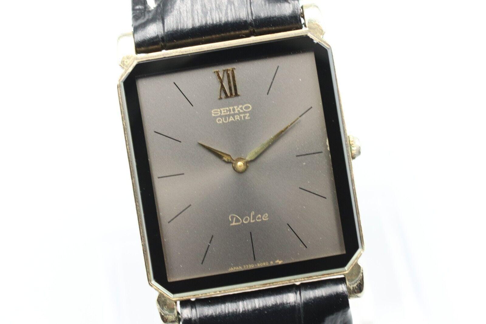 Seiko dolce tank watch - Etsy 日本 