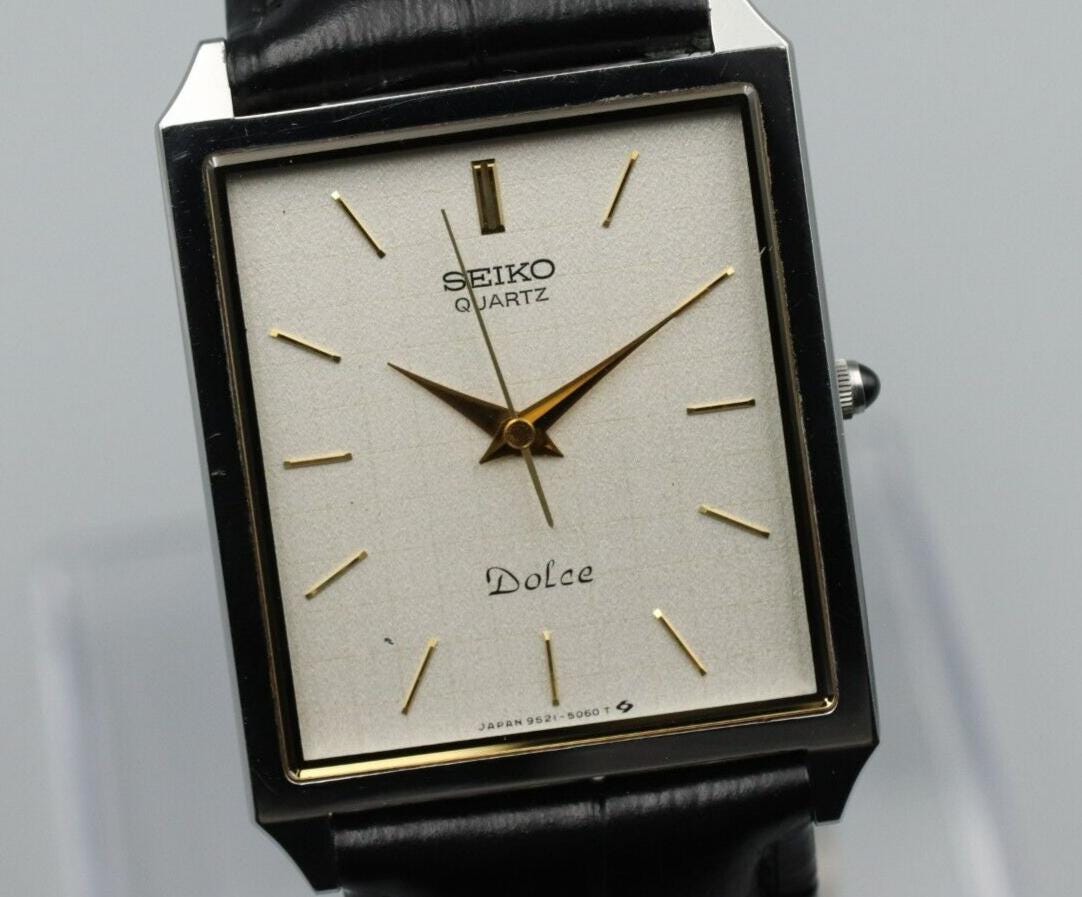 Seiko dolce tank watch - Etsy 日本
