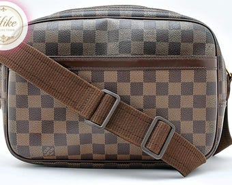 Louis Vuitton Reporter PM Damier Ebene Umhängetasche N45253 Auth. Zustand *AB*
