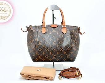 Bolso Louis Vuitton Turenne PM Monogram Marrón M48813 Auténtico Estado *B*