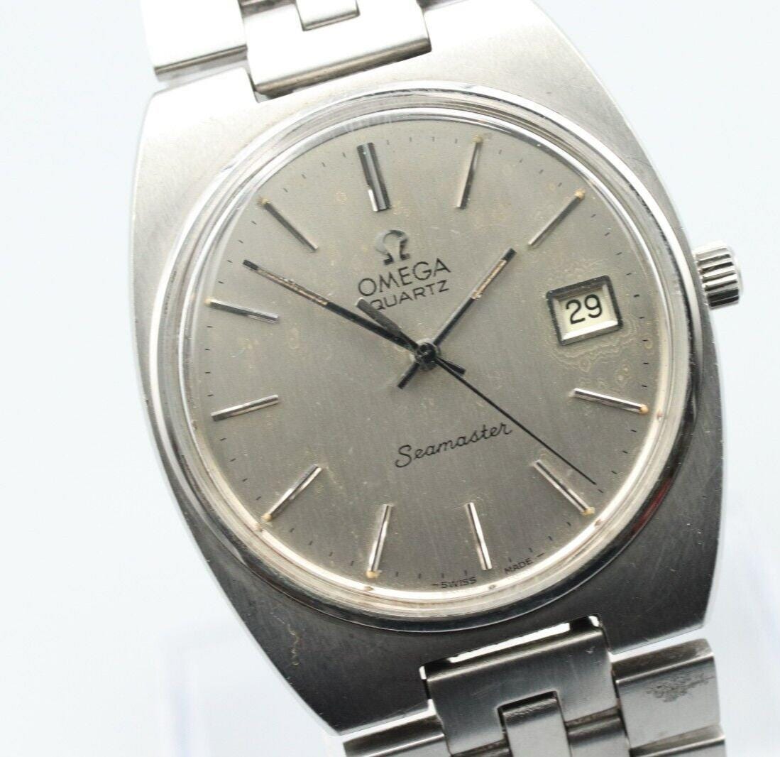 オメガ　OMEGA　シーマスター　1342　訳あり オメガ シーマスター オールドクォーツ Cal.1342 メンズ | アン