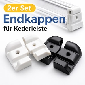 2x End cap for awning rail | Spare part for Tabbert, Bürstner & Hobby caravans | Classic caravans