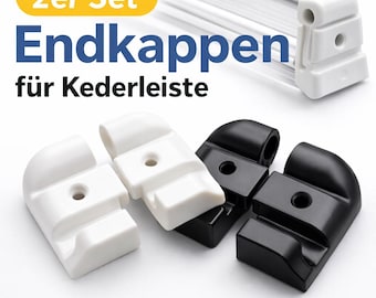 2x Zaślepka do szyny markizy | Część zamienna do przyczep kempingowych Tabbert, Bürstner i Hobby | Klasyczne przyczepy kempingowe