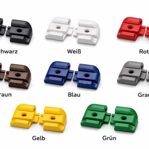 2x End caps for Eriba Hymer awning rails | Spare part for caravans & classic cars