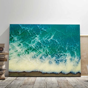 Ocean Art Print, Waves Art Print, Beach Giclee Art Print, Incoming Tide, Ocean Painting, Beach Decor, Coastal Decor
