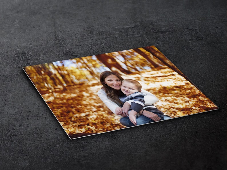 Custom Metal Print Family Photo On 