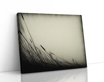Wild Grasses Painting, Landscape Nature Print, Minimalist Painting, Landscape Painting, Nature Art Print