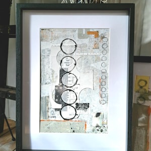 Original Mixed Media Collage, Abstract Art, Collage Art, Artwork, Original Art