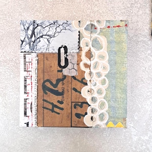 Original Mixed Media Collage, Abstract Art, Collage Art, Original Collage, Artwork, Original Art