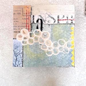 Original Mixed Media Collage, Abstract Art, Collage Art, Artwork, Analog Collage, Original Art