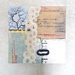 Original Mixed Media Collage, Abstract Art, Collage Art, Original Art, Artwork