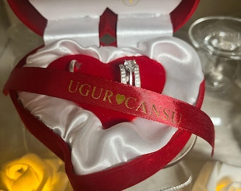 Personalized Ring Bands / Engagement / Nisan / Söz