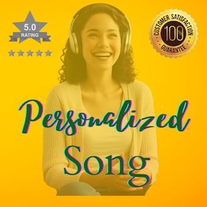 Gift Custom Song | Personalized Song | Custom Lyrics | Music | Gift | MP3 | Download Original Song