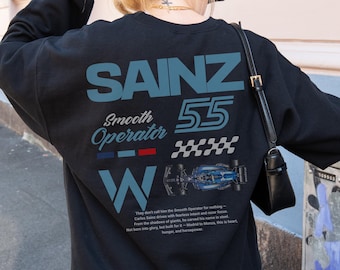 Carlos Sainz Sweatshirt, F1 Racing Sweatshirt, Carlos Fan Merch, Perfektes Geschenk für Rennsport-Enthusiasten, Carlos Sainz Fan Geschenk, Sainz Shirt